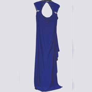 Women's Royal Blue Gown/ Dress Size 14